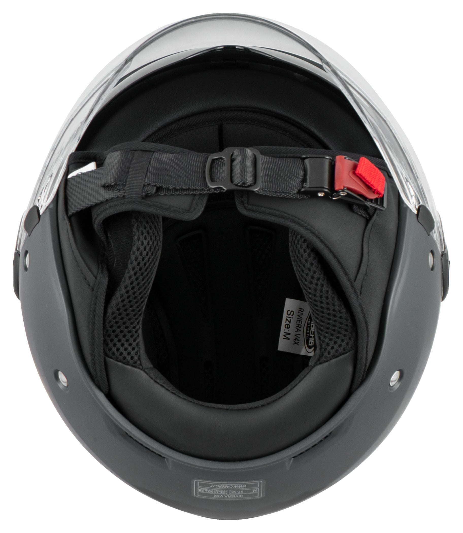 Cască Moto Riviera V4 X - Vizor Clar, Ochelari Soare