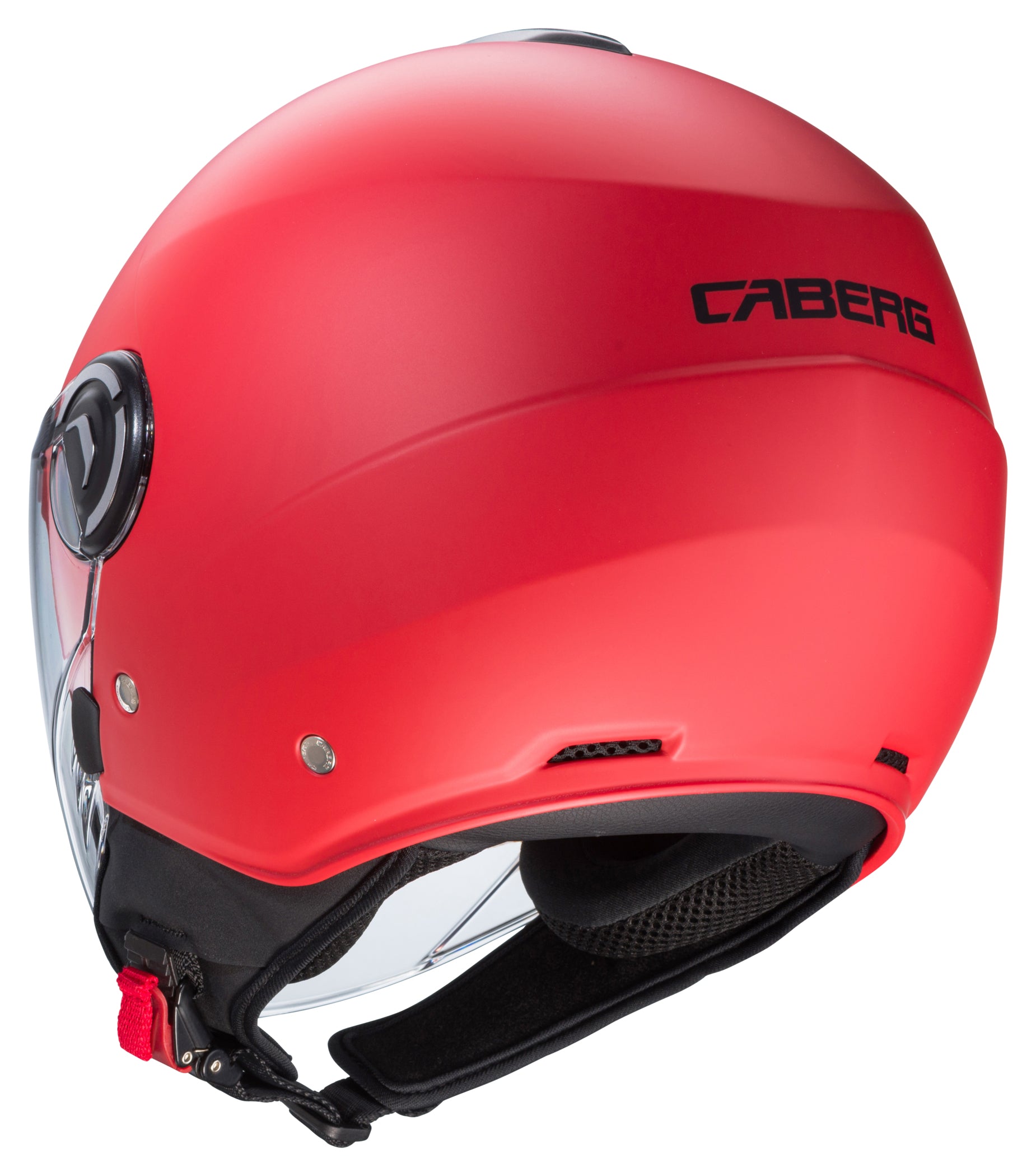 Cască Moto RIVIERA V4X - Roșu, Vizor Solar Integrat