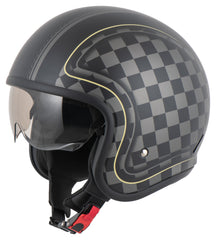 Cască Moto RJ-1 Louis - Vizor Solar, ECE 22.06