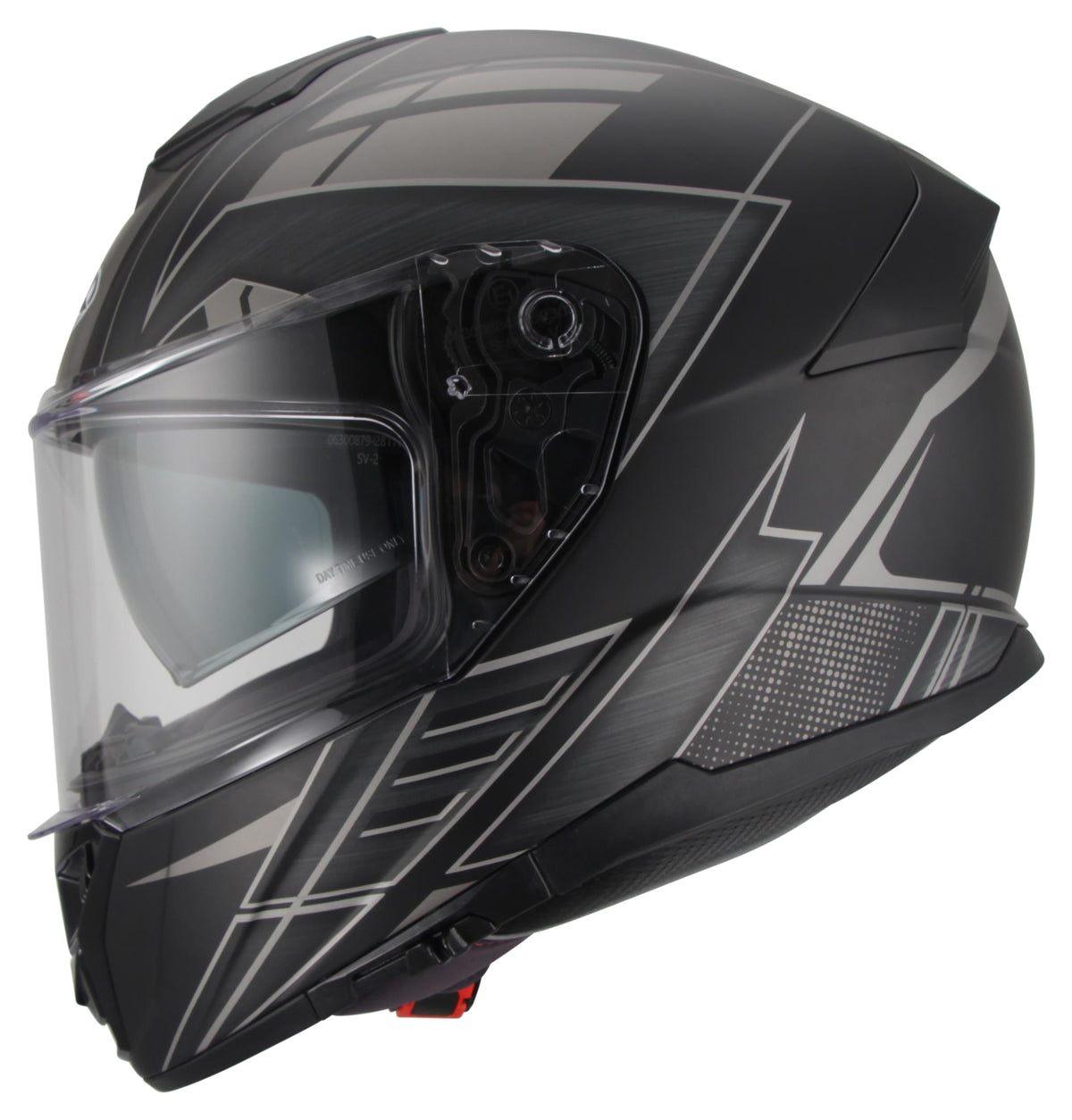 Cască Moto S-1 Fiber Louis - Fibră de sticlă, Vizieră Pinlock