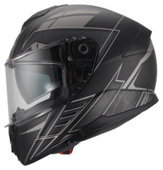 Cască Moto S-1 Fiber Louis - Fibră de sticlă, Vizieră Pinlock