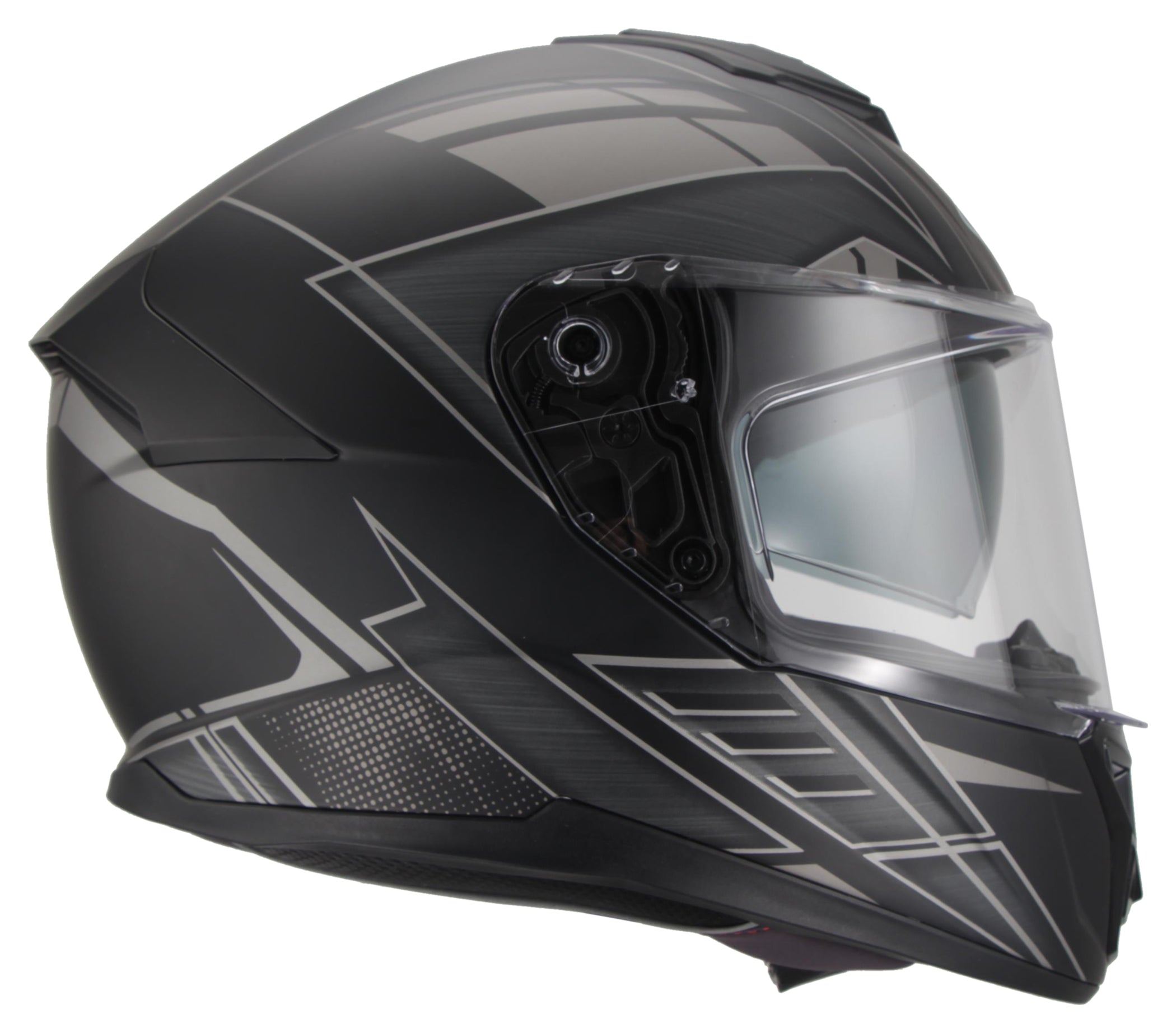 Cască Moto S-1 Fiber Louis - Fibră de sticlă, Vizieră Pinlock
