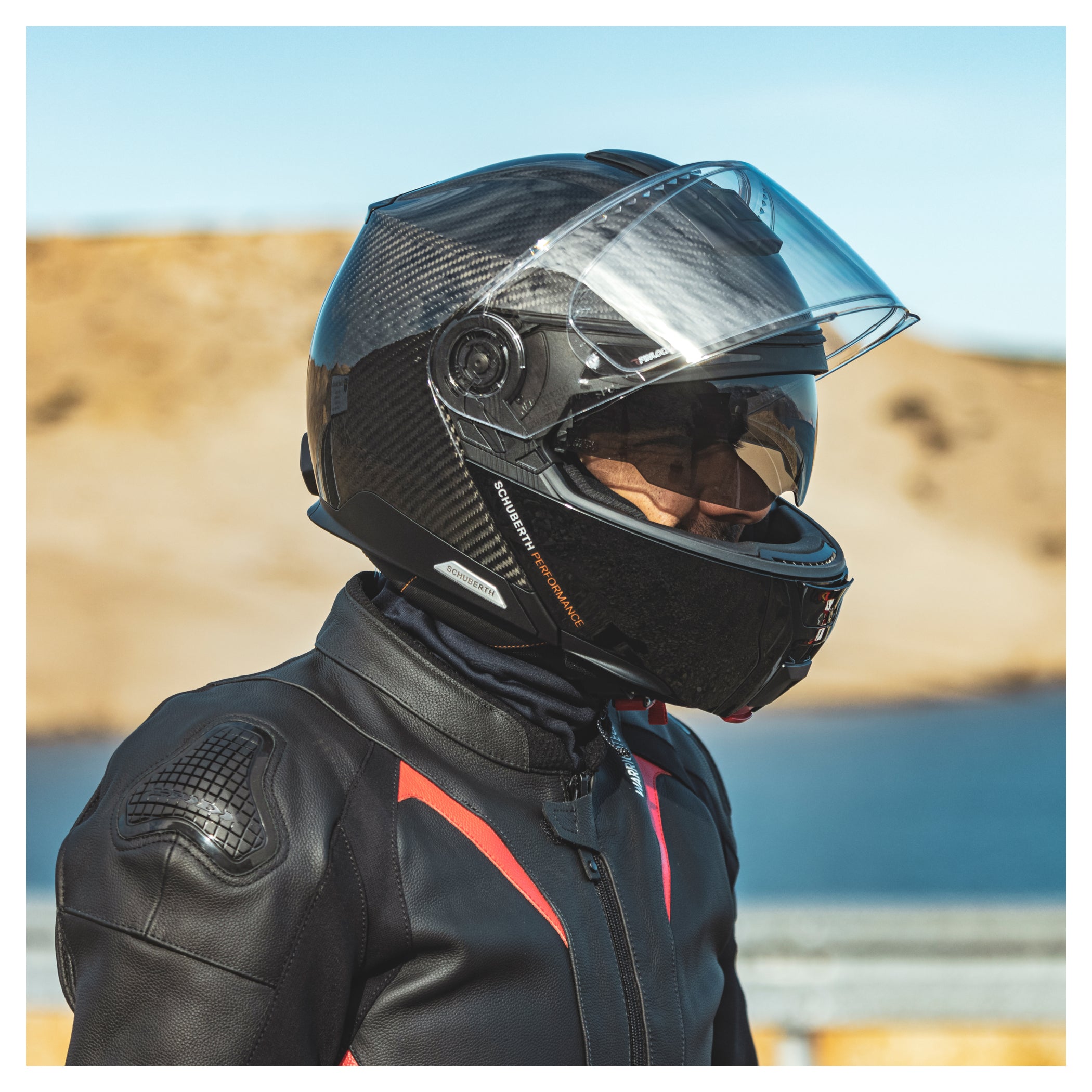 Cască Moto Schuberth C5 Carbon - Ultra-Ușoară, F1 Tehnologie