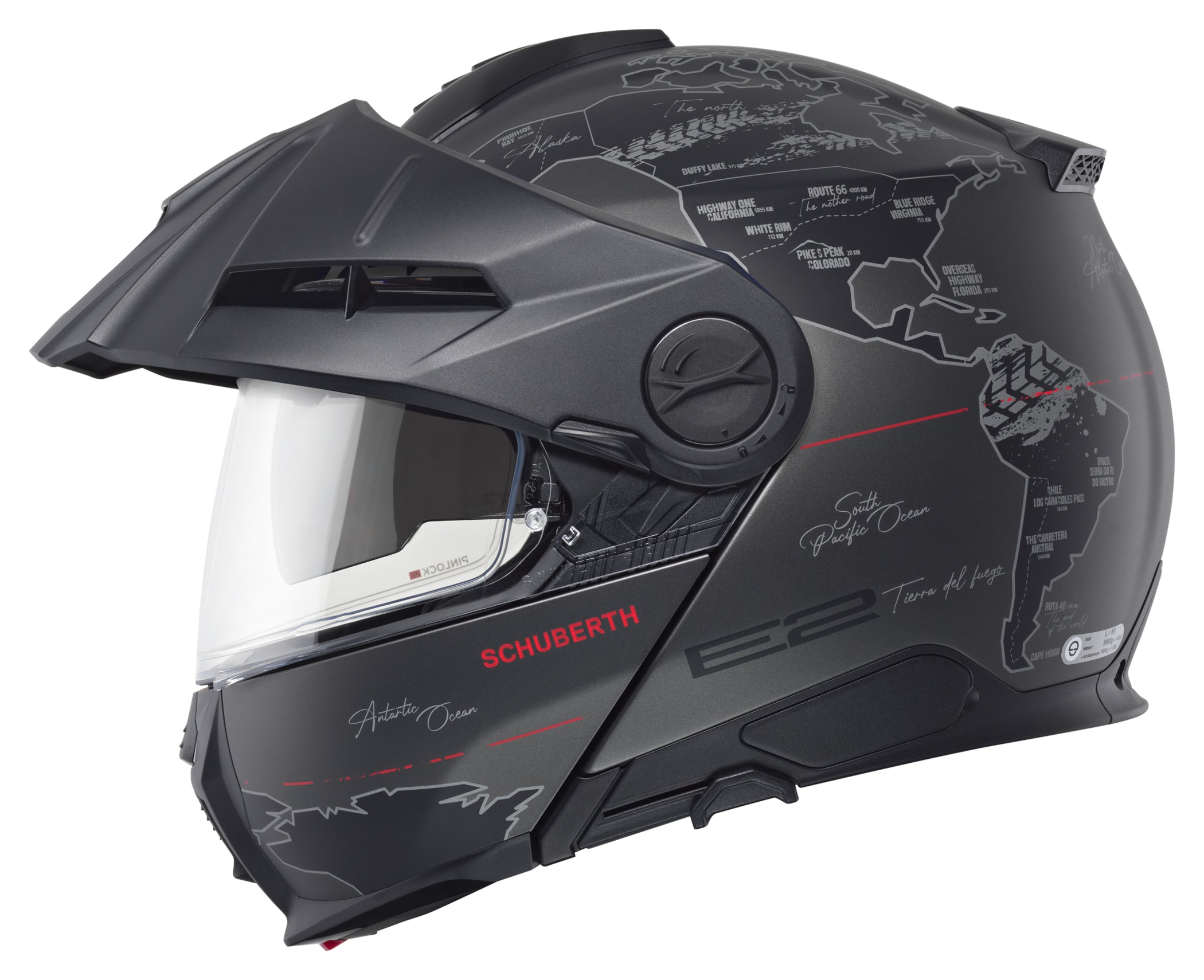 Cască Moto Schuberth E2 Atlas - Adventure, Dual Homologare