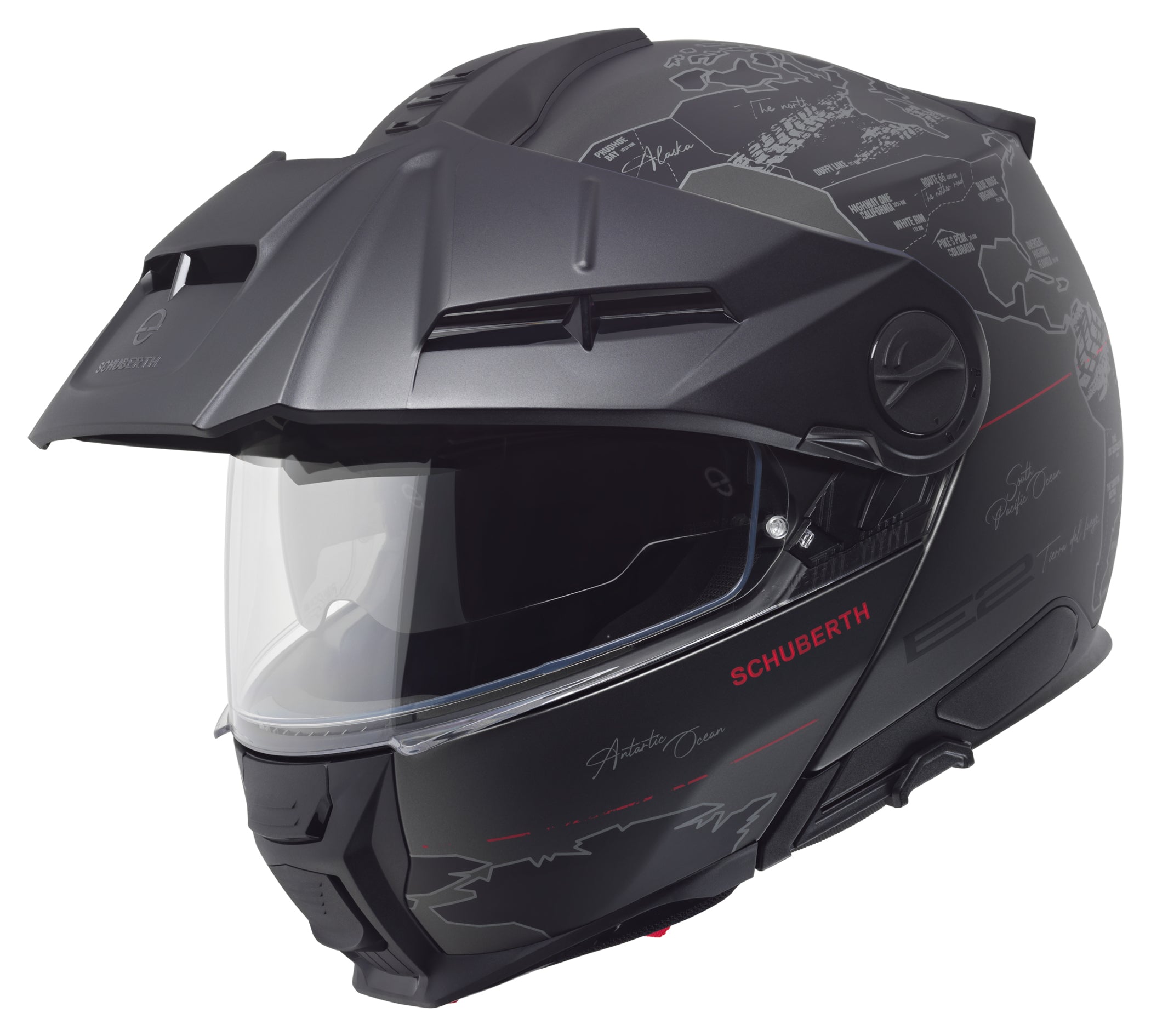 Cască Moto Schuberth E2 Atlas - Adventure, Dual Homologare