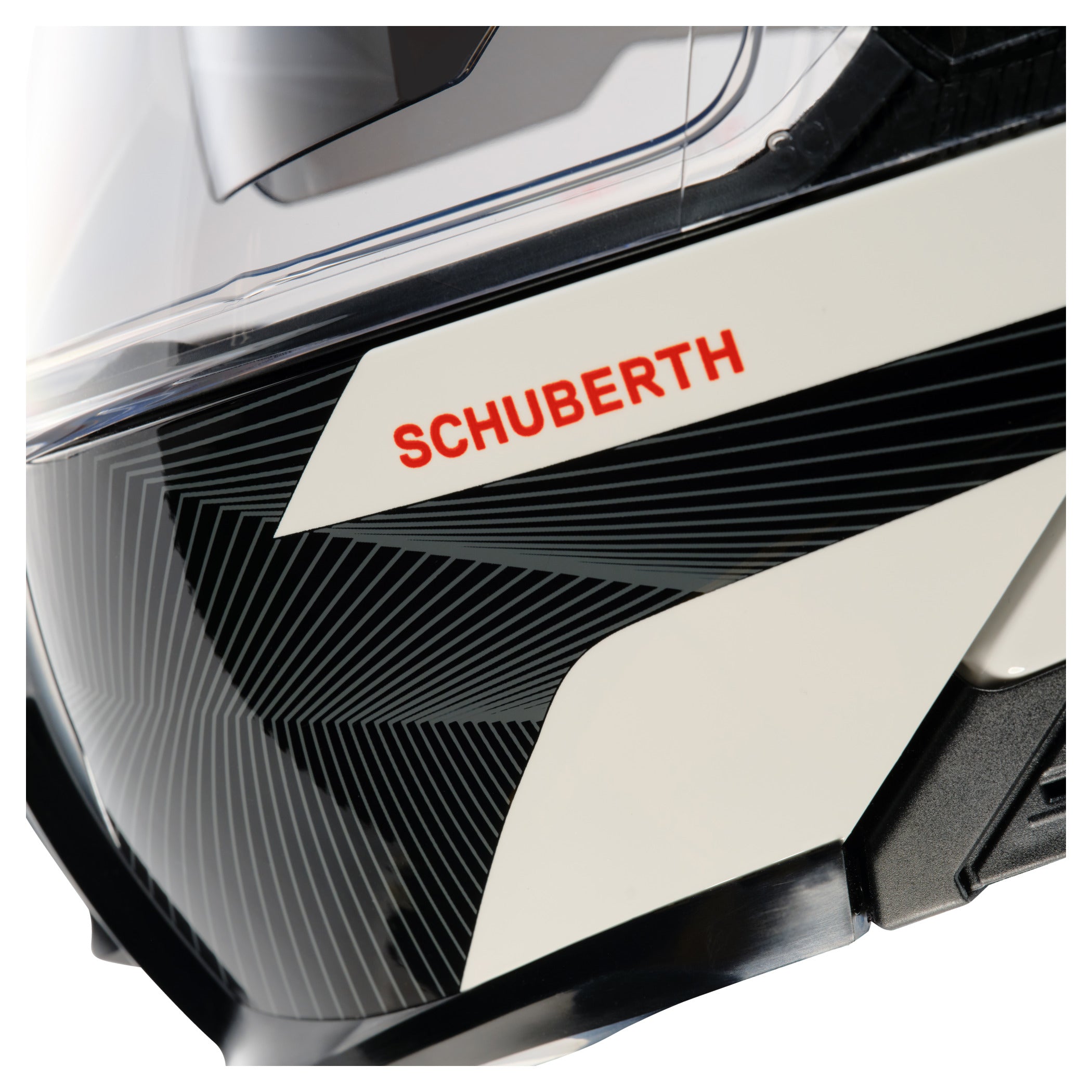 Cască Moto Schuberth E2 Defender White - Modulară, ECE 22.06