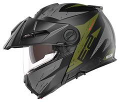 Cască Moto Schuberth E2 Explorer Green - Adventure, Dual Homologare