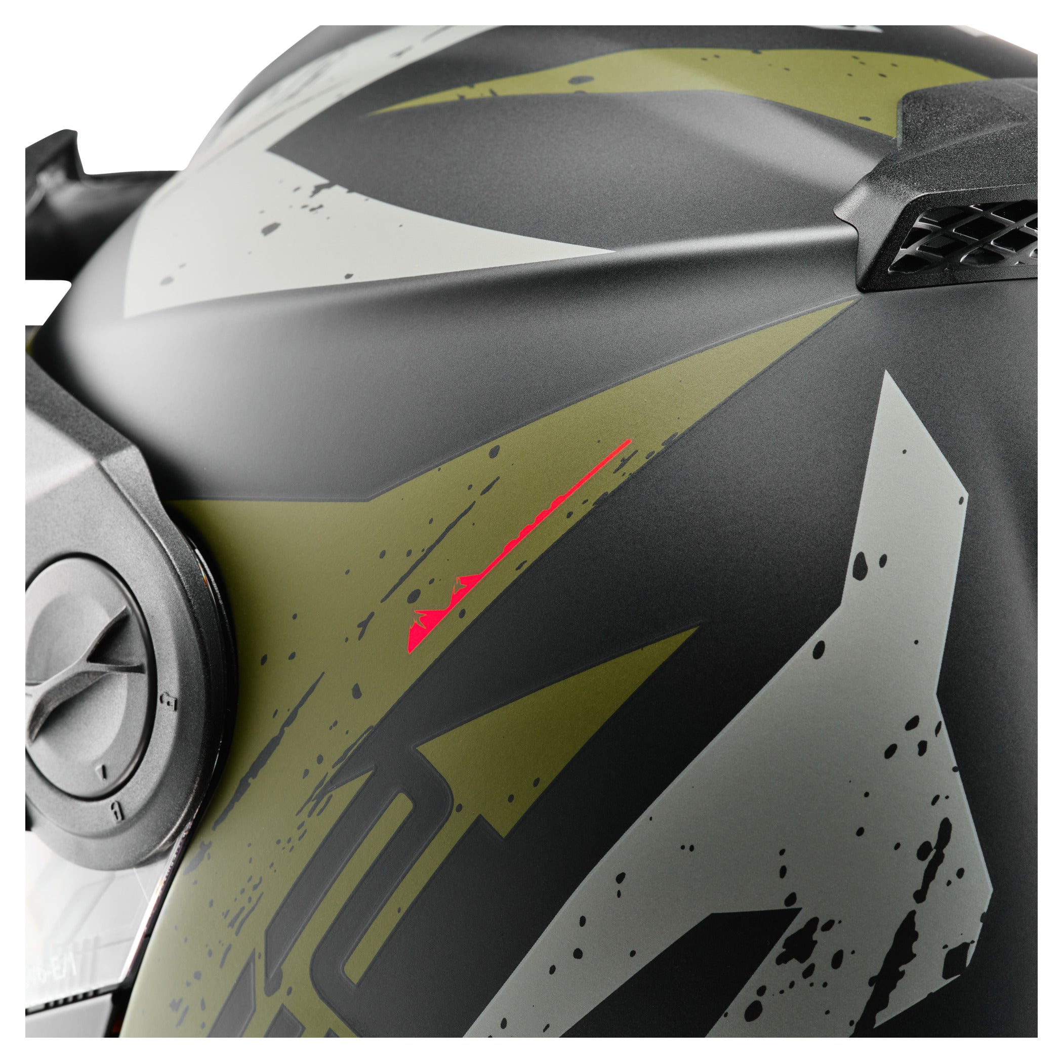 Cască Moto Schuberth E2 Explorer Green - Adventure, Dual Homologare