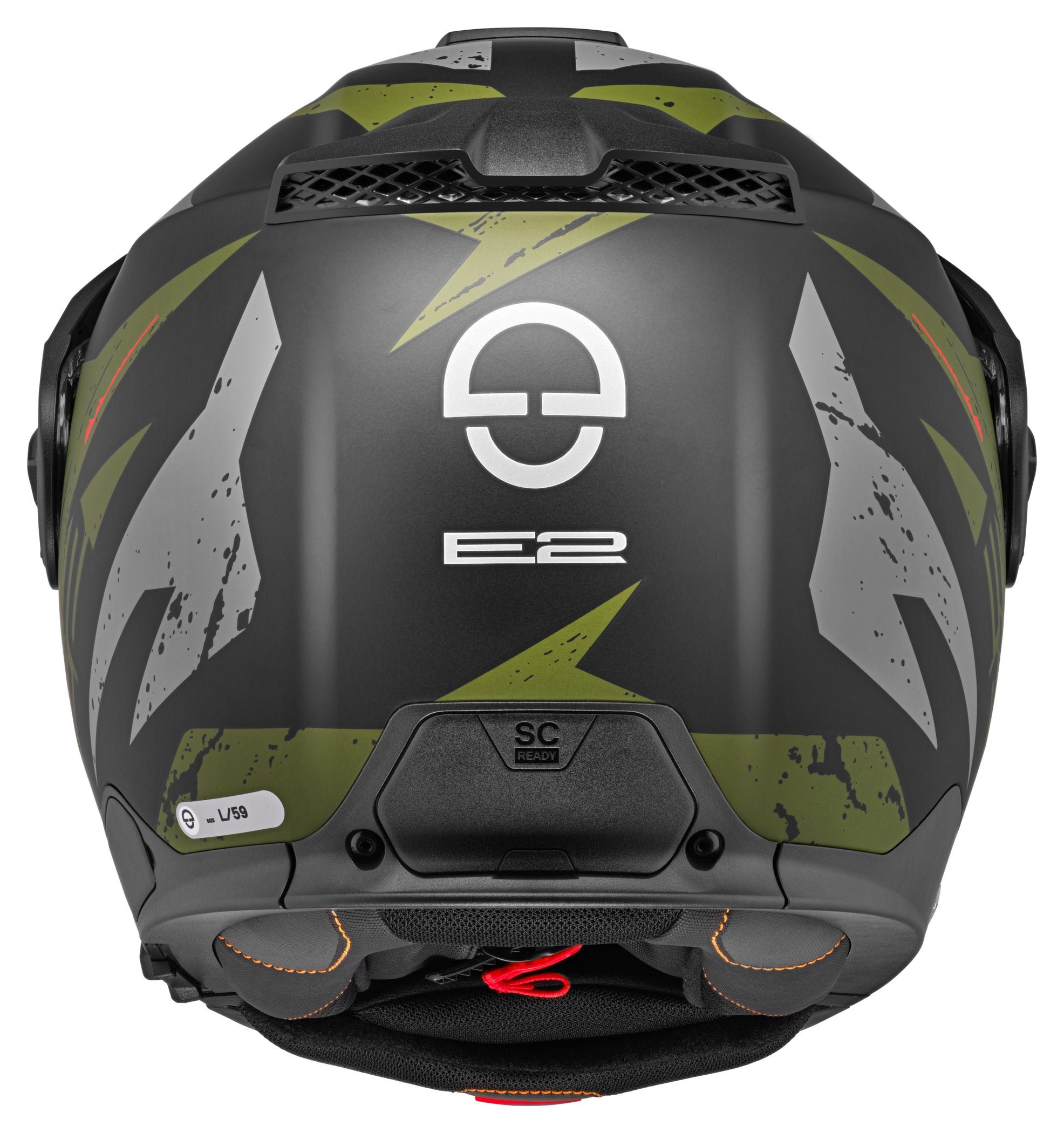 Cască Moto Schuberth E2 Explorer Green - Adventure, Dual Homologare