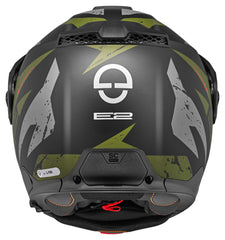 Cască Moto Schuberth E2 Explorer Green - Adventure, Dual Homologare