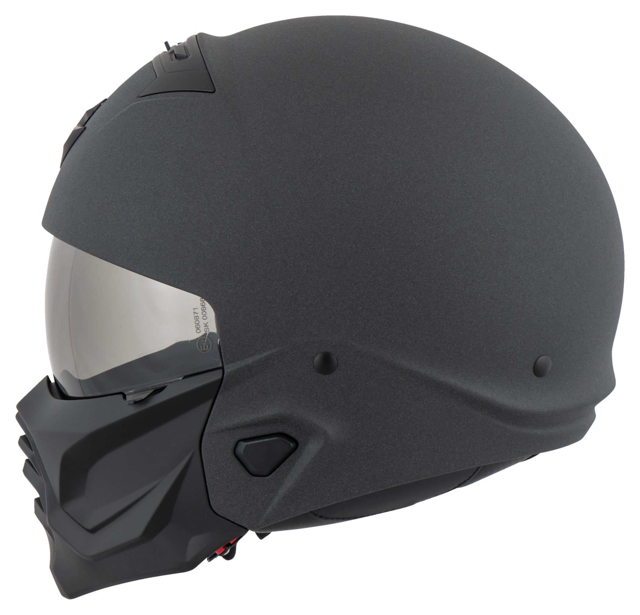 Cască Moto Scorpion Exo-Combat II Graphite - Design Agresiv, ECE 22.06
