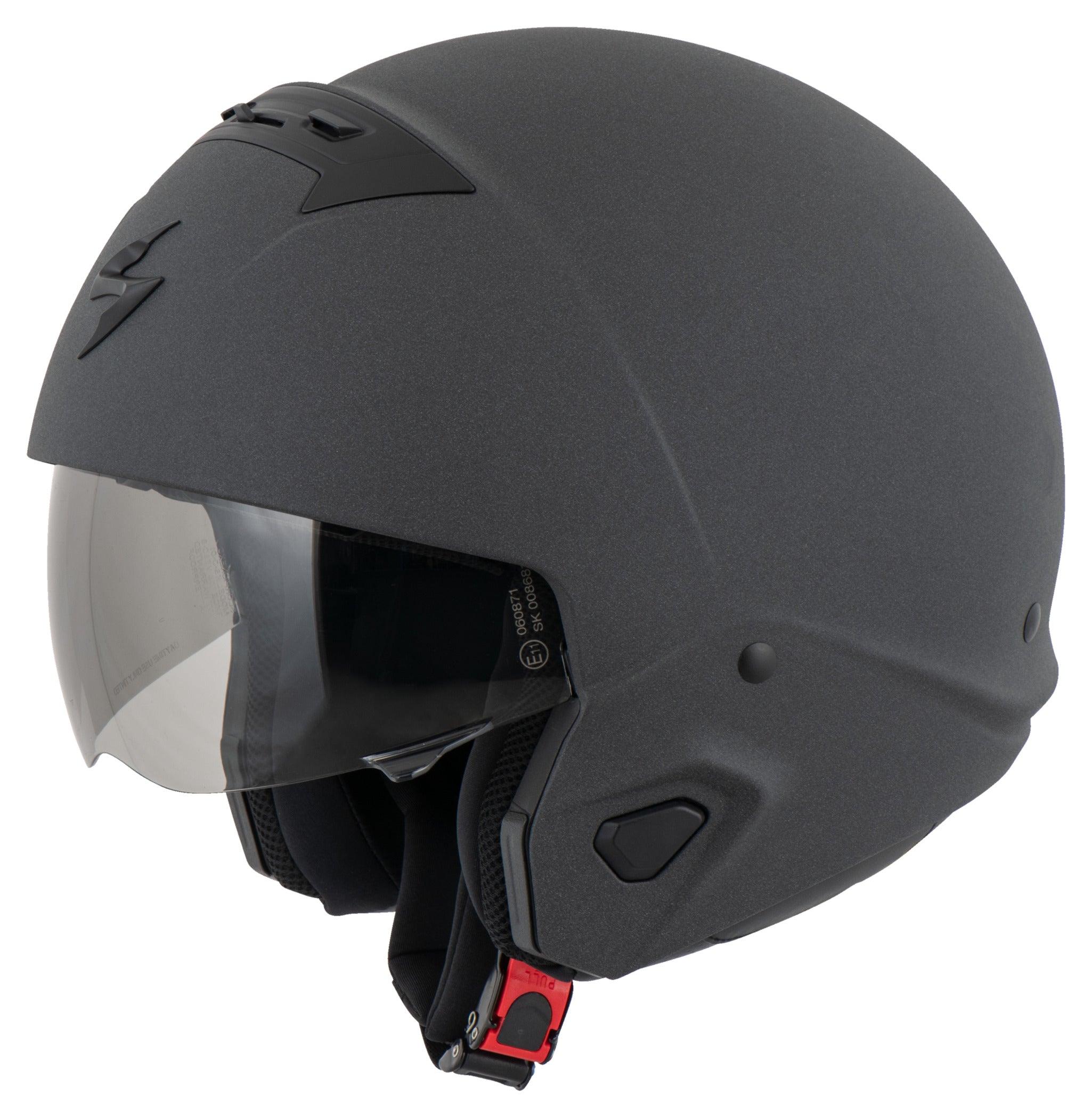 Cască Moto Scorpion Exo-Combat II Graphite - Design Agresiv, ECE 22.06