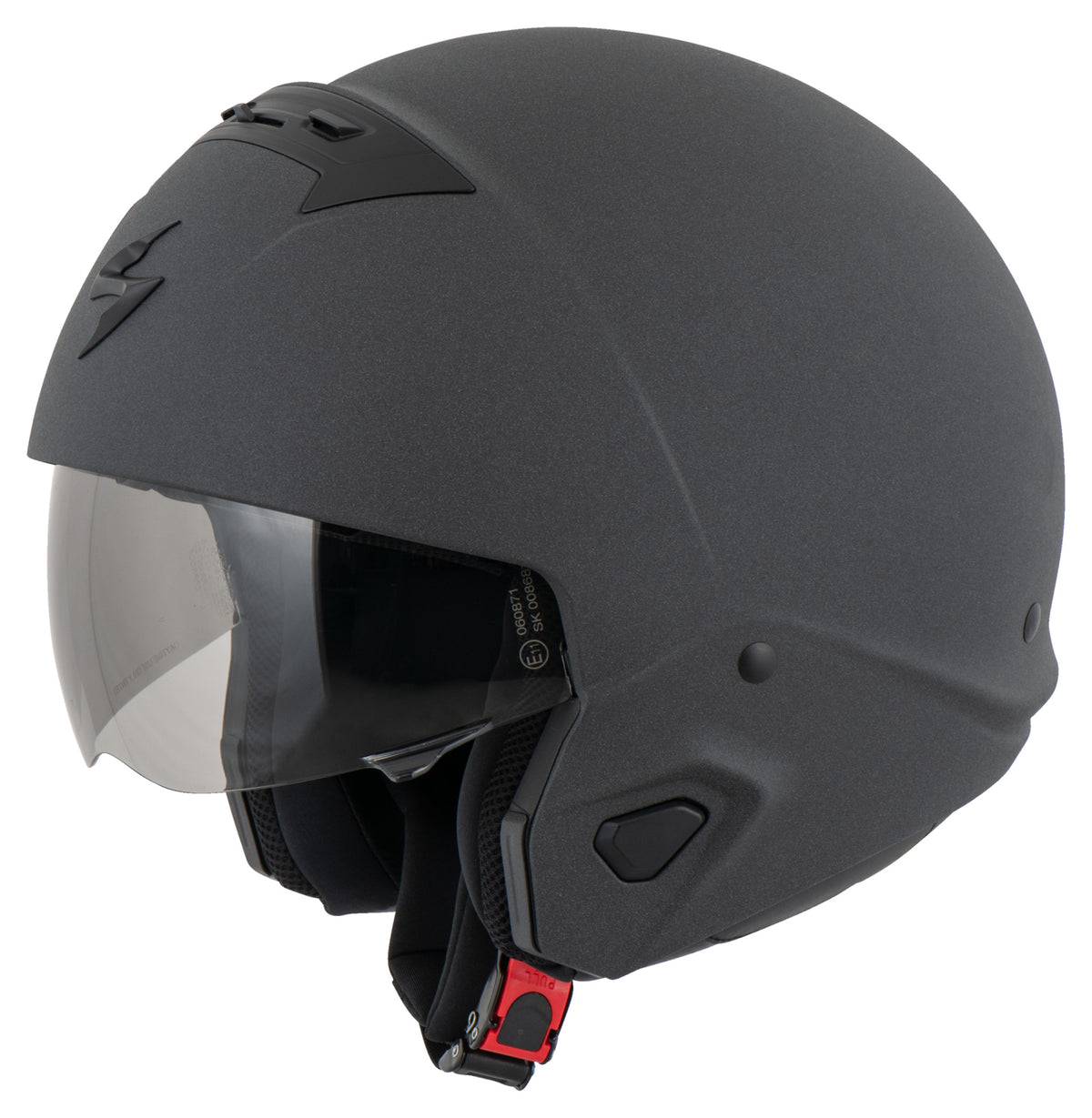 Cască Moto Scorpion Exo-Combat II Graphite - Design Agresiv, ECE 22.06