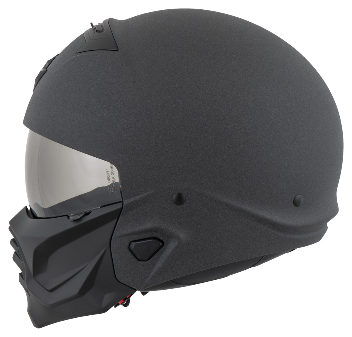 Cască Moto Scorpion Exo-Combat II Graphite - Design Agresiv, ECE 22.06