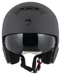 Cască Moto Scorpion Exo-Combat II Graphite - Design Agresiv, ECE 22.06
