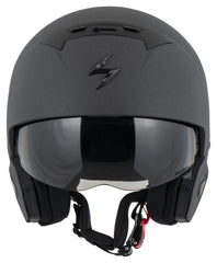 Cască Moto Scorpion Exo-Combat II Graphite - Design Agresiv, ECE 22.06