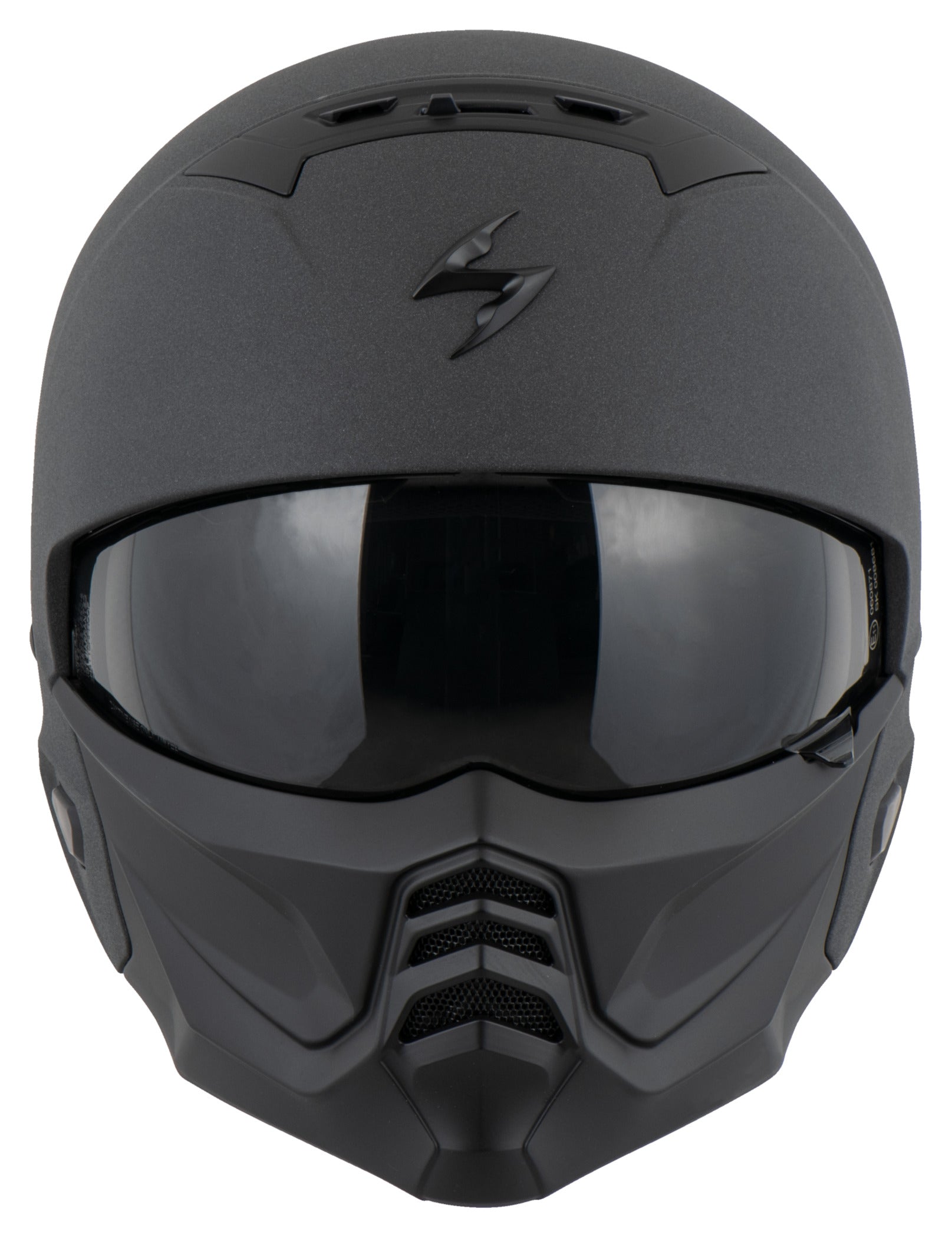 Cască Moto Scorpion Exo-Combat II Graphite - Design Agresiv, ECE 22.06