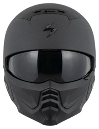 Cască Moto Scorpion Exo-Combat II Graphite - Design Agresiv, ECE 22.06