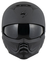 Cască Moto Scorpion Exo-Combat II Graphite - Design Agresiv, ECE 22.06
