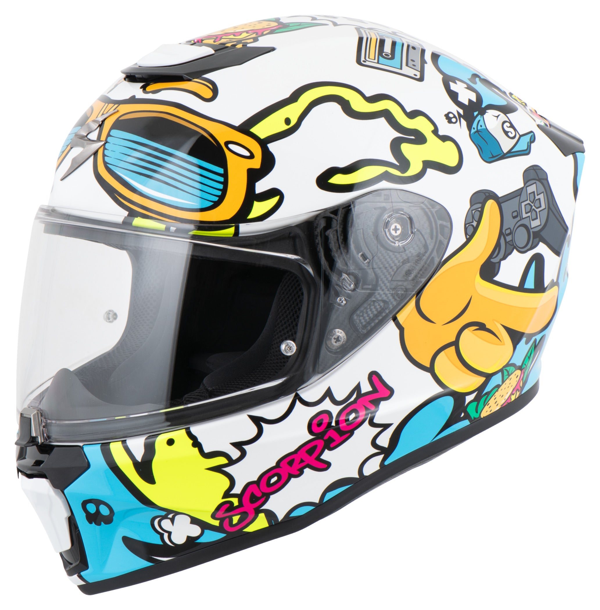 Cască Moto Scorpion Exo-JNR Air Fun - ECE 22.06, Airfit
