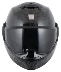 Casca Moto Scorpion Exo-Tech Evo Carbon Onyx - Modulară, Carbon