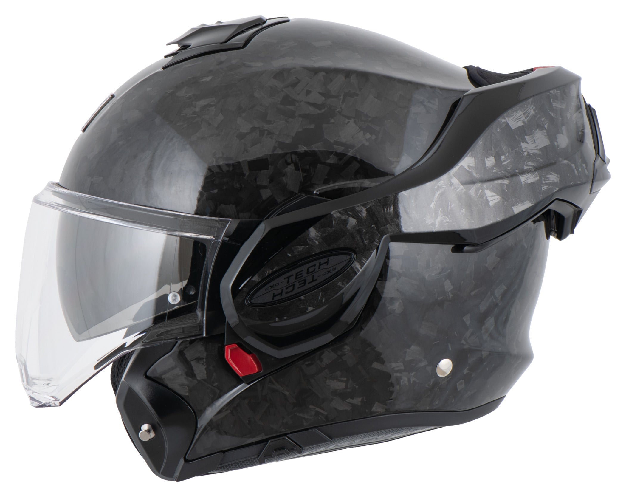 Casca Moto Scorpion Exo-Tech Evo Carbon Onyx - Modulară, Carbon