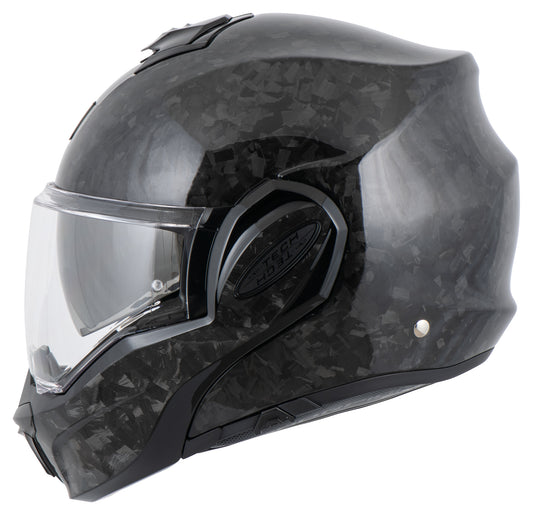 Casca Moto Scorpion Exo-Tech Evo Carbon Onyx - Modulară, Carbon