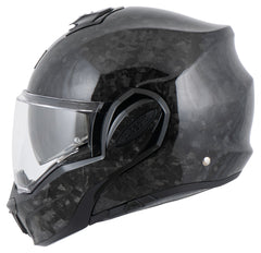 Casca Moto Scorpion Exo-Tech Evo Carbon Onyx - Modulară, Carbon