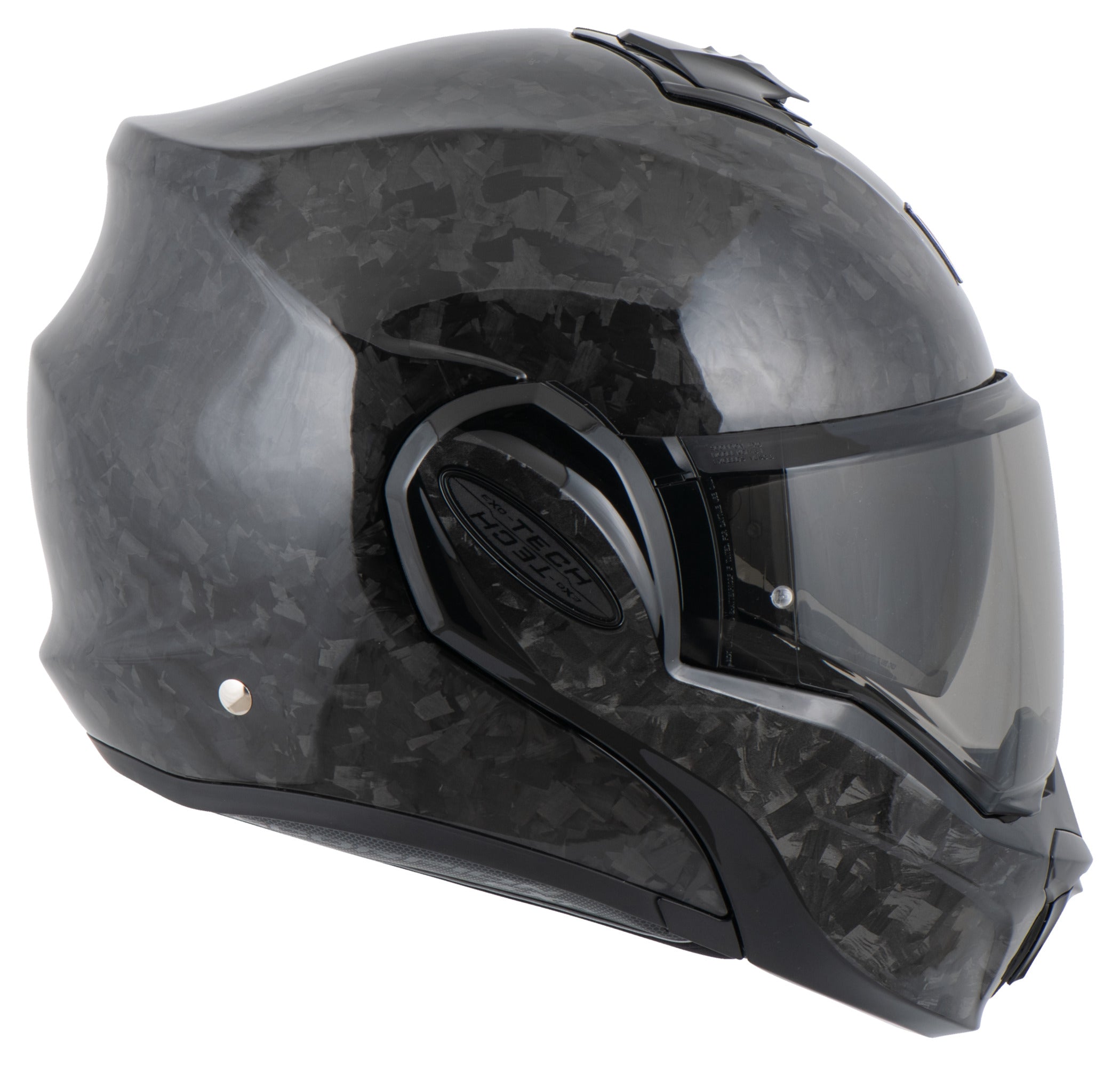 Casca Moto Scorpion Exo-Tech Evo Carbon Onyx - Modulară, Carbon