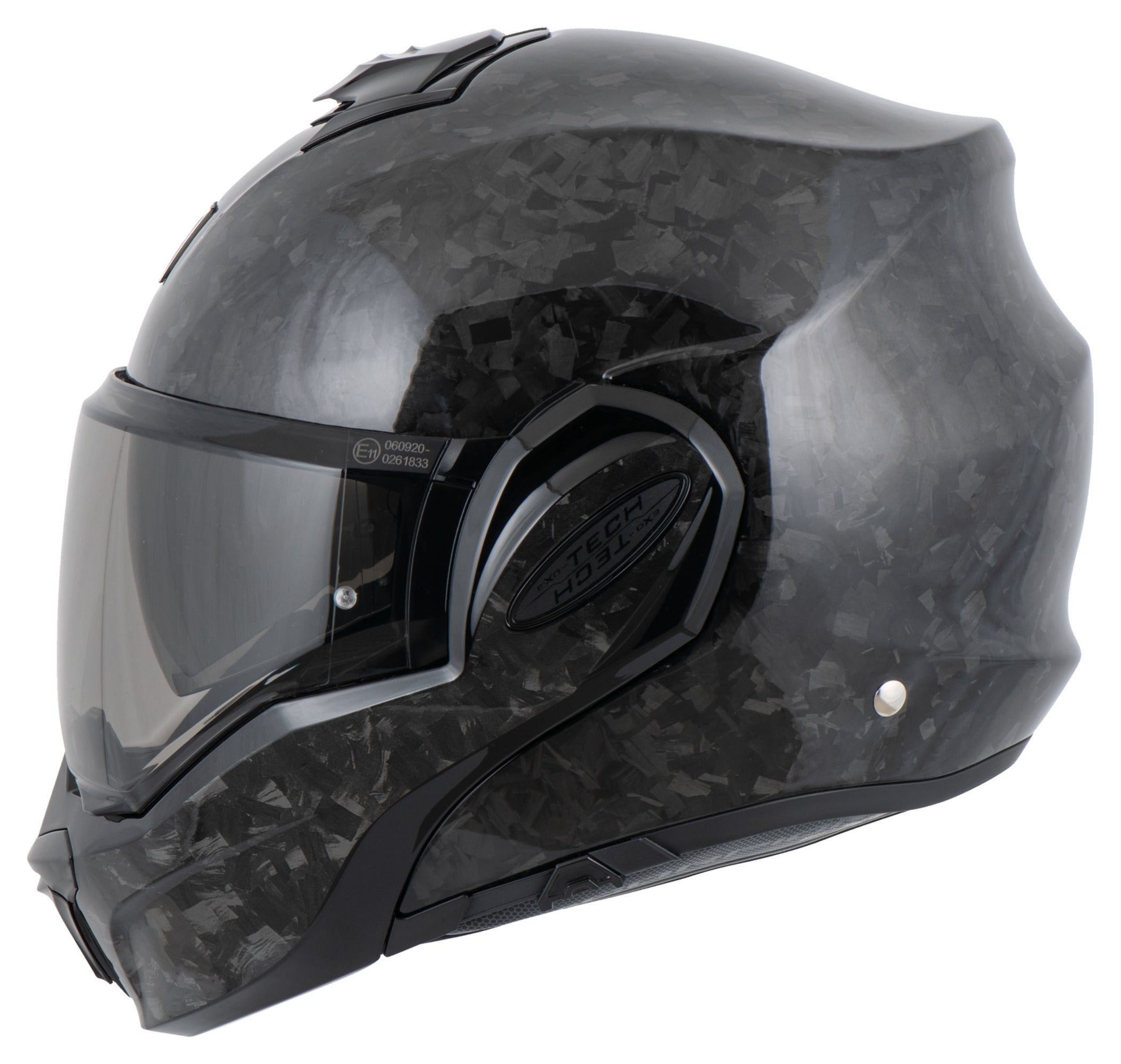 Casca Moto Scorpion Exo-Tech Evo Carbon Onyx - Modulară, Carbon