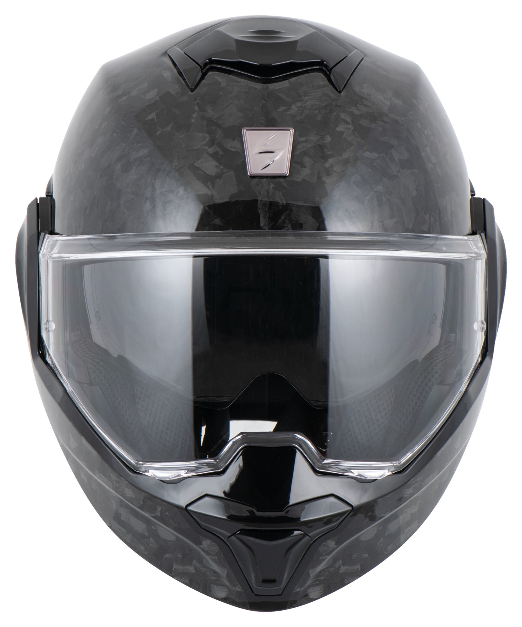 Casca Moto Scorpion Exo-Tech Evo Carbon Onyx - Modulară, Carbon