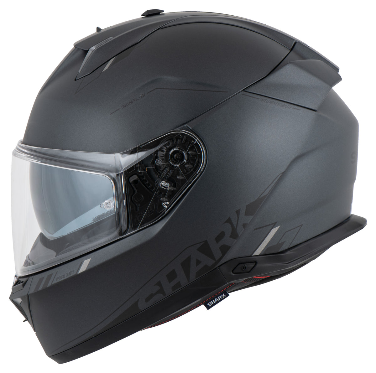 Cască Moto SKWAL i3 LE BLANK SP Shark - Lumină Frână Integrată