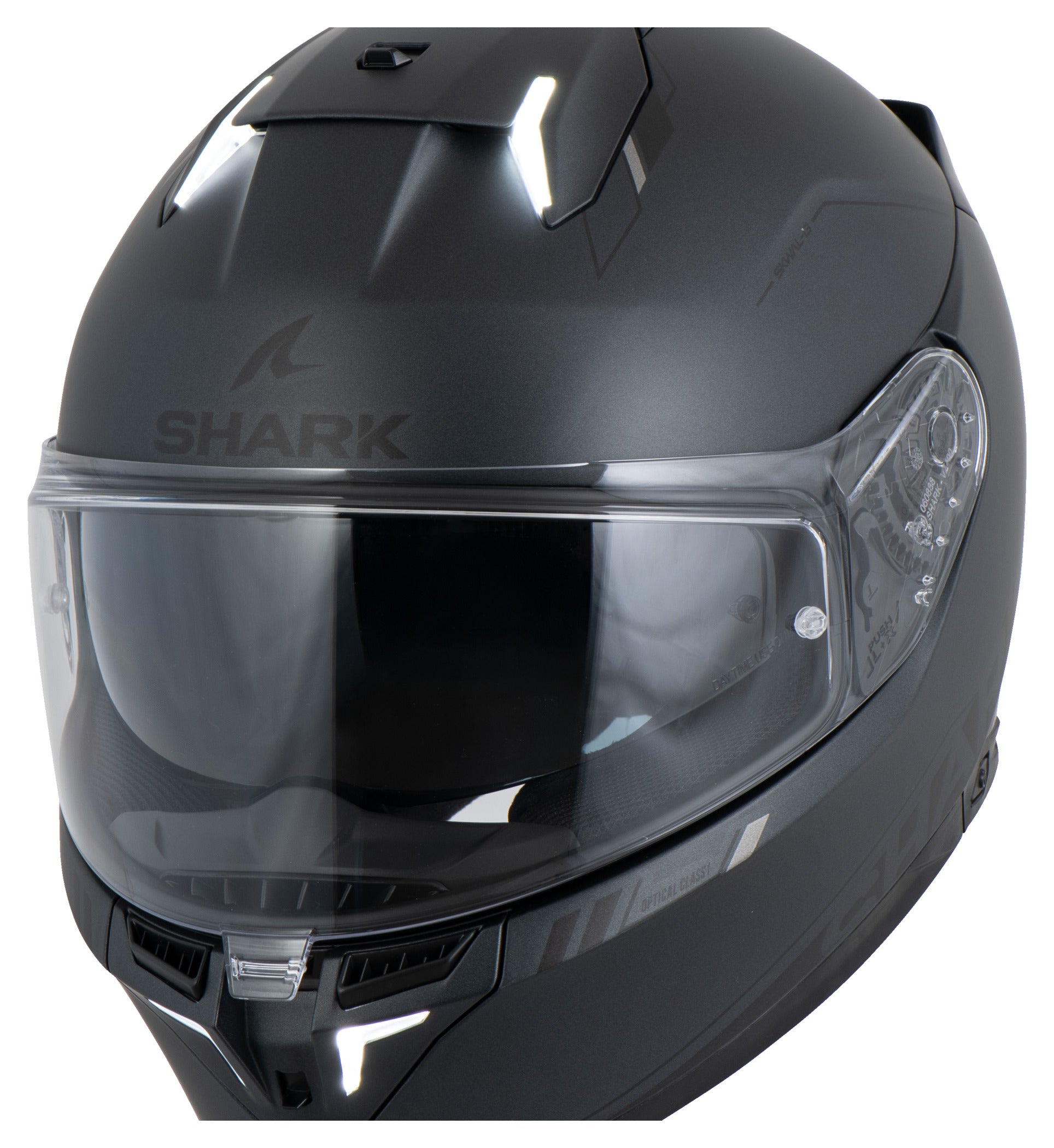 Cască Moto SKWAL i3 LE BLANK SP Shark - Lumină Frână Integrată