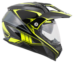 Cască Moto SX-1 Evo Louis - Vizier Pinlock, Parasolar Integrat