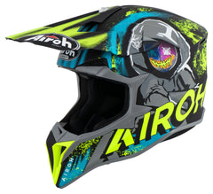 Cască Moto Wraaap Alien Airoh - Protecție HRT, Ventilatie Avansată
