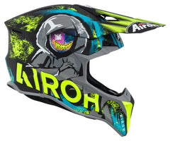 Cască Moto Wraaap Alien Airoh - Protecție HRT, Ventilatie Avansată