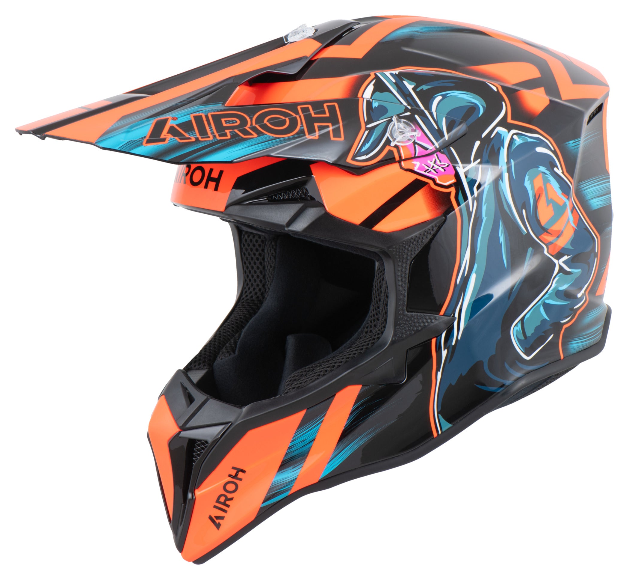Cască Moto Wraaap Cyber - Ușoară, Ventilată, ECE 22.06