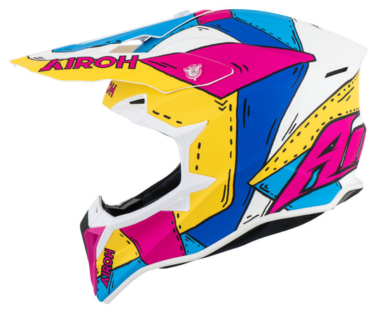Cască Moto Wraaap Paint - HRT, Ventilată, ECE 22.06