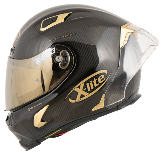 Cască Moto X-803 RS 06 Golden Edition LE X-Lite - Carbon, ECE 22.06