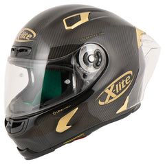 Cască Moto X-803 RS 06 Golden Edition LE X-Lite - Carbon, ECE 22.06