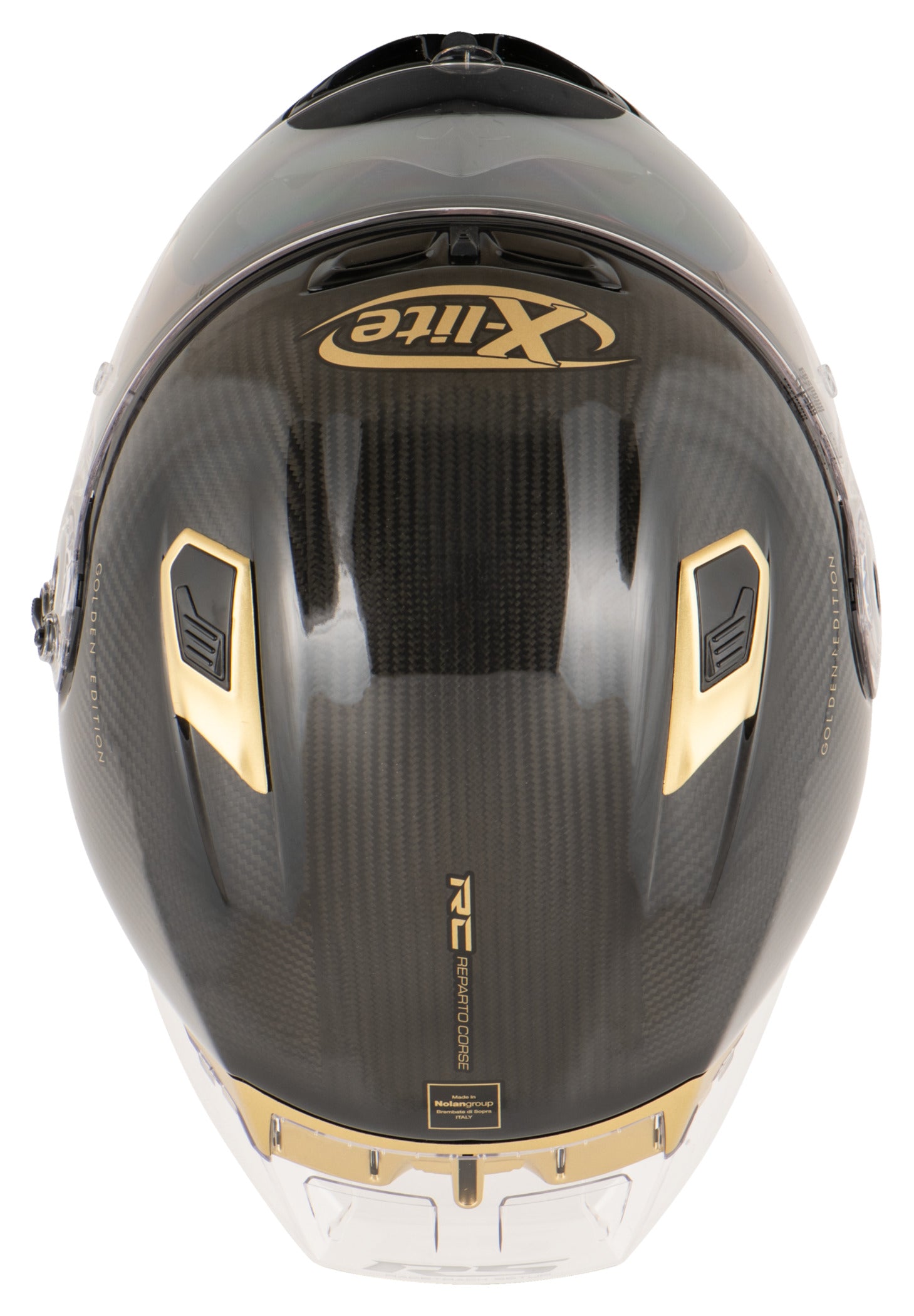 Cască Moto X-803 RS 06 Golden Edition LE X-Lite - Carbon, ECE 22.06