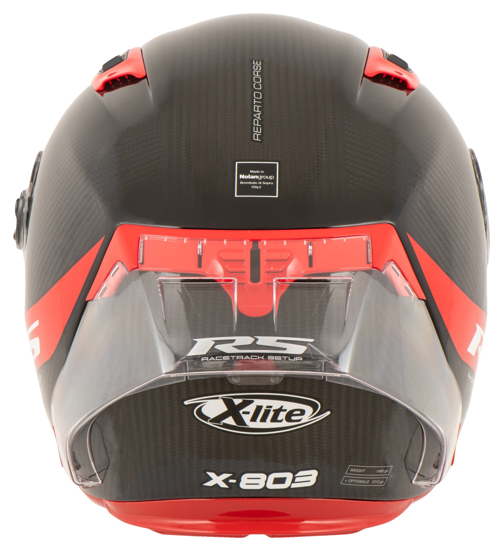 Cască Moto X-803 RS Hot Lap LE X-Lite - Carbon, Performanță