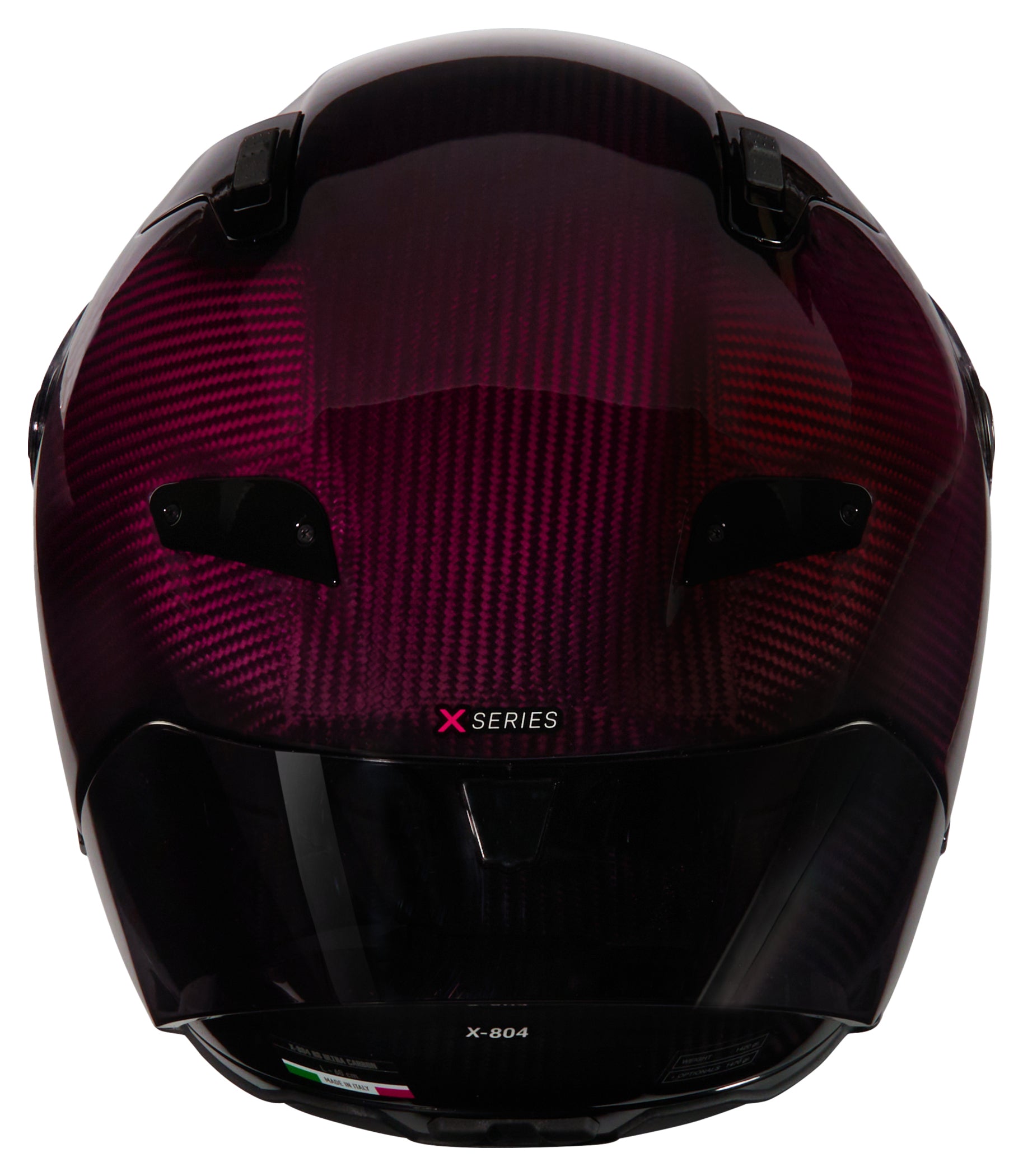 Cască Moto X-804 RS UC Liquido Red Nolan - Performanță Carbon