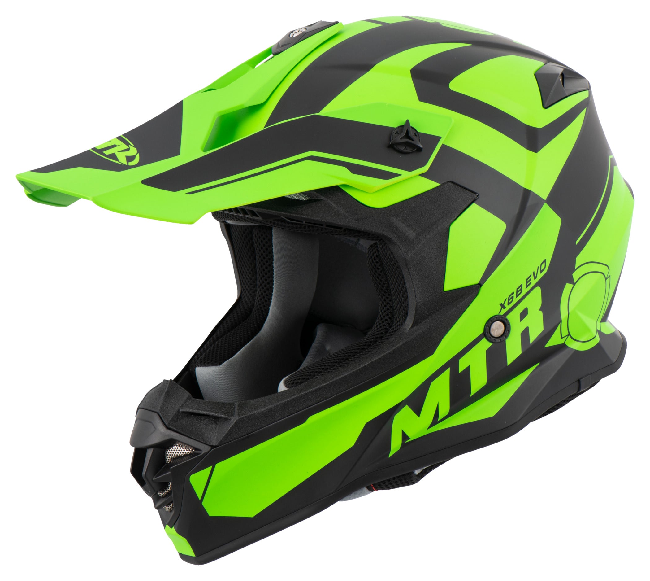 Cască Moto X6B Evo X6B - ECE 22.06, Confortabilă