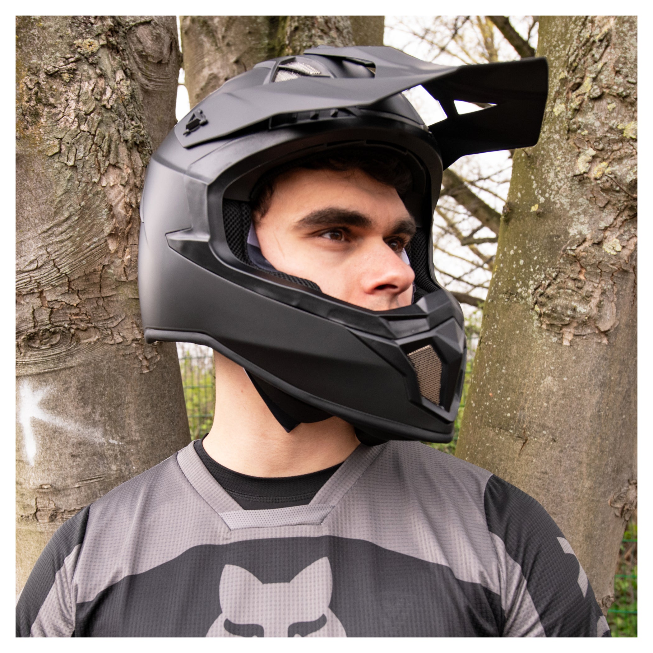 Cască Moto X7B Evo Louis - Fibră de Sticlă, Dublu-D