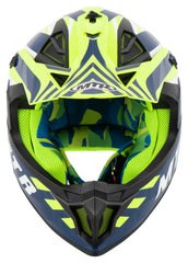 Cască Moto X7B Evo Louis - Fibră de Sticlă, Dublu-D, ECE 22.06