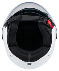 Cască Moto Y10 Plain Louis - Vizier Clar, Ochelari Soare