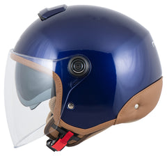 Cască Moto Y10 Sunny Louis - Vizor Clar, Ochelari Soare