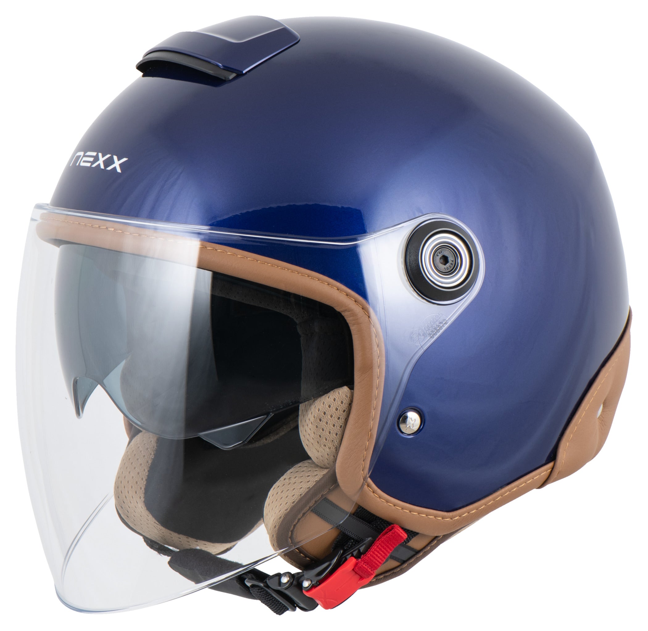 Cască Moto Y10 Sunny Louis - Vizor Clar, Ochelari Soare