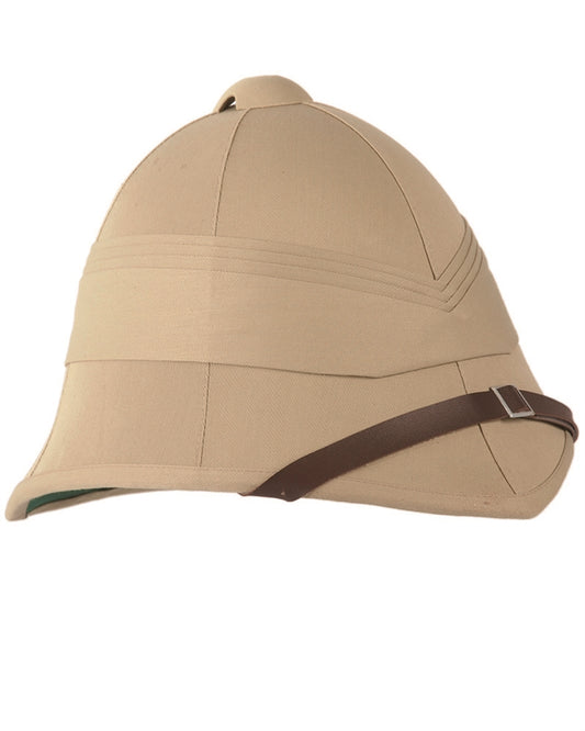 Cască Pith Mil-Tec Model Britanic Vechi – Pulpă Vegetală, Khaki